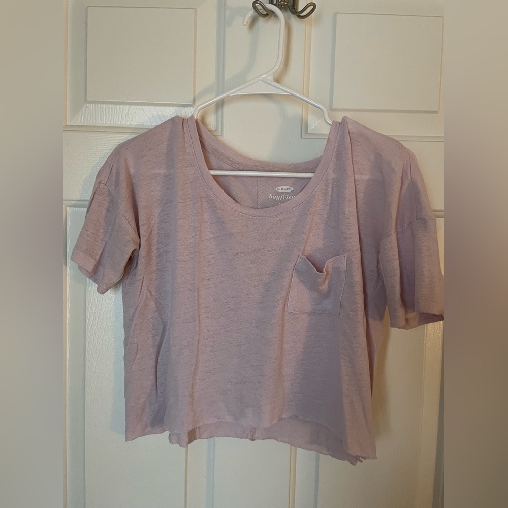Cropped Boyfriend Tee